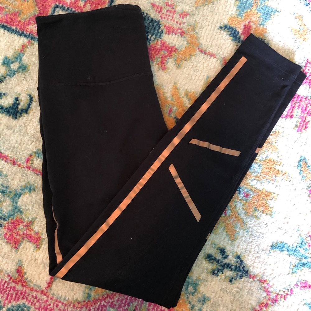 Zella Cooper Detail Full Length High Waist Legging